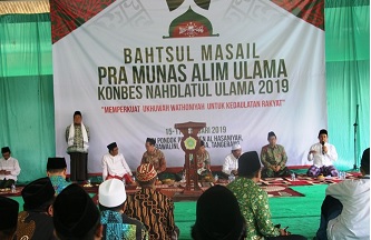 Munas NU: Tentang Masalah Sosial dan Ajang Silaturrahmi Warga NU