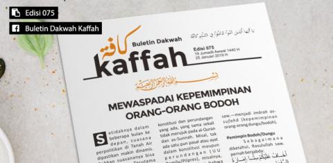 PPIM: Buletin Jumat di Masjid Patut Diwaspadai