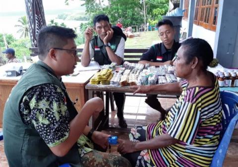 Wabup Jayapura Apresiasi Kinerja Tim NU Peduli di Lokasi Bencana