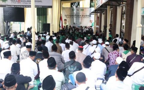 Suasana Istighotsah Kubro di PBNU Pagi Ini