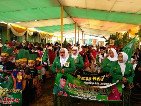 16 Rajab Telah Berlalu, Warga NU Lampung Tetap Antusias Peringati Harlah NU