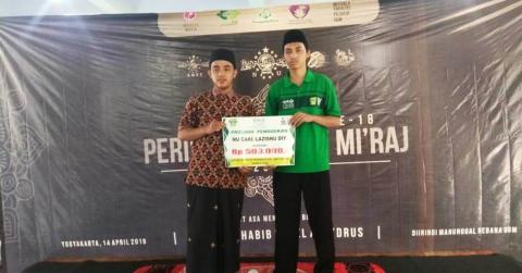 KMNU UGM dan LAZISNU DIY Salurkan Bantuan Pendidikan