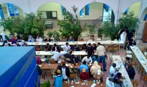 Buka Puasa Bersama Pertama di Universitas Zaitunah Tunisia