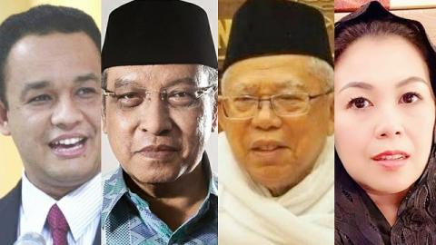 Duka Kiai Said, Kiai Ma’ruf, Anis Baswedan dan Yenny untuk Ibu Ani