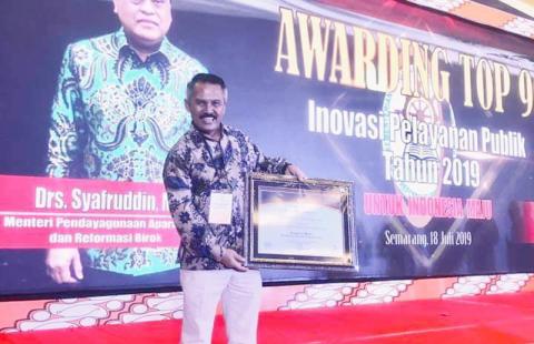 Initiating Media Village, chairman of NU Mataram City receives outstanding award