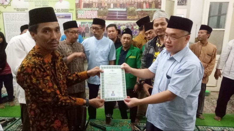 Gedung Hoofdbestuur NU Surabaya Jadi Saksi Ikrar Mualaf 