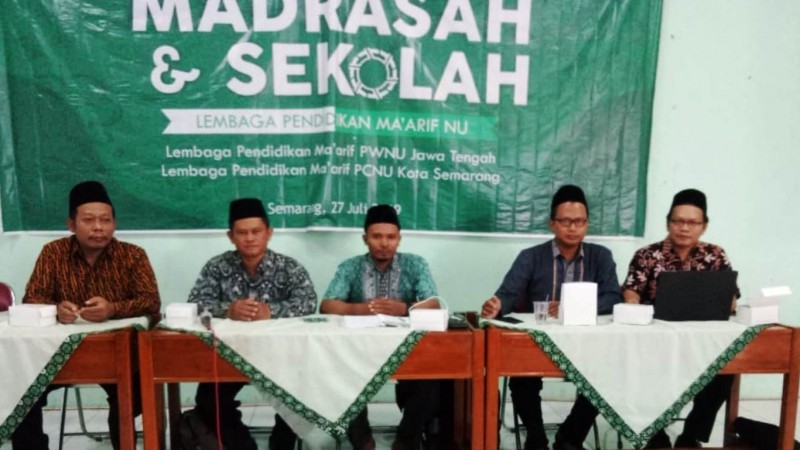 LP Ma'arif NU Kota Semarang Perbaiki Data Madrasah dan Sekolah