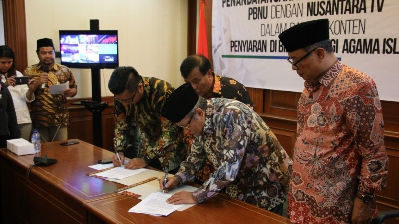 PBNU Gandeng Nusantara TV Sebarkan Konten Islam Ramah