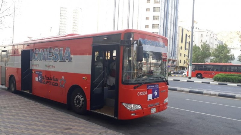 Pemerintah Sediakan Bus Shalawat bagi Jamaah yang Jauh dari Masjidil Haram