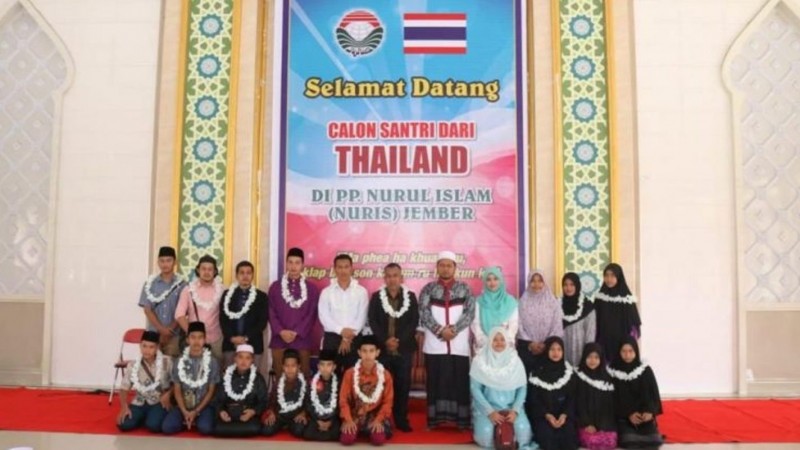 Lagi, 13 Pelajar Thailand Nyantri di Nuris Jember