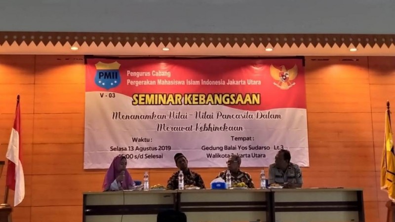 PMII Jakarta Utara Kupas Sejarah Pancasila