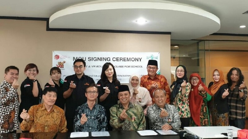 HPN dan Kovee Jaya Indonesia Inisiasi VR Pertama Bidang Keagamaan- Kebangsaan