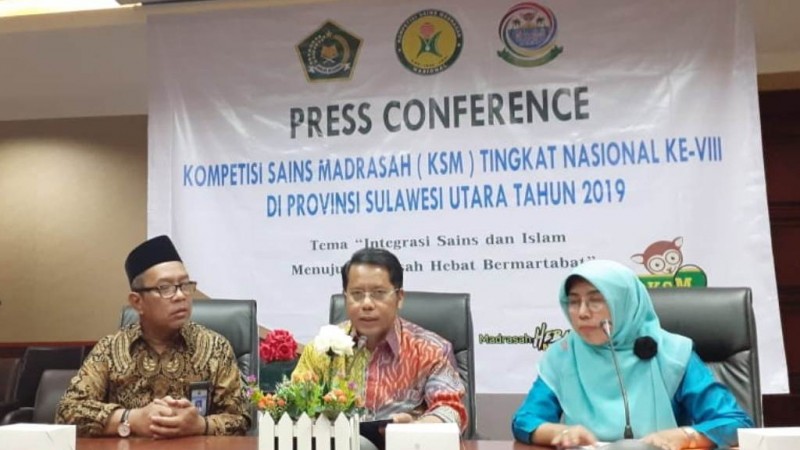 Kemenag Gelar Kompetisi Sains Madrasah Nasional 2019 di Manado