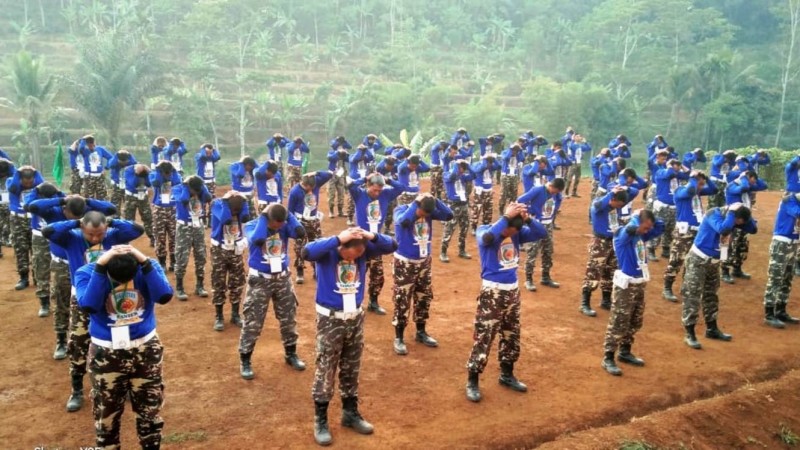 Ratusan Corps Provost Banser se-Jawa Barat Ikuti Diklat Khusus