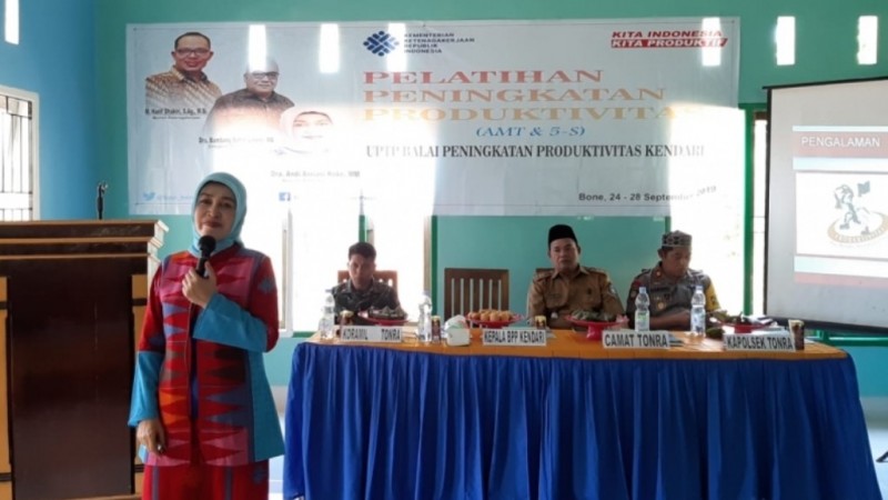 BPP Kendari Gelar Pelatihan Produkvititas di Bone