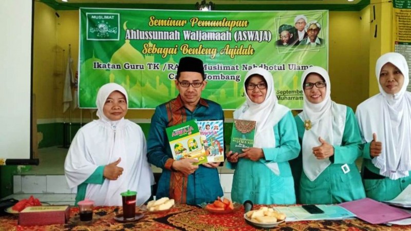 Muslimat NU Jombang Terbitkan Buku Aswaja untuk TK