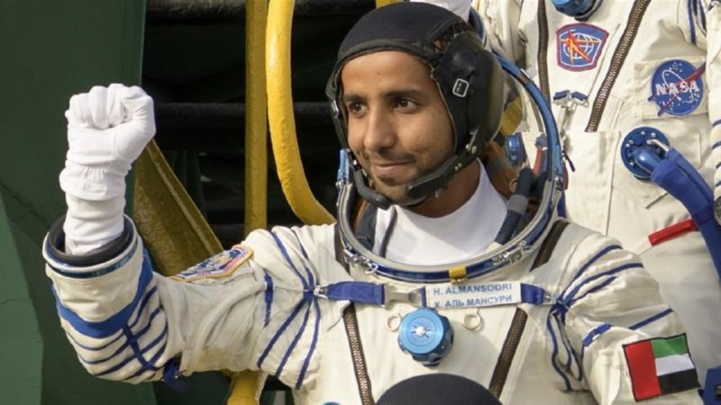 Hazza Al-Mansoori, Astronot Pertama Arab Capai Stasiun Antariksa Internasional