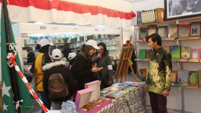 Tahun Ketiga, PCINU Kenalkan Karya Ulama Nusantara di Pameran Kitab Akbar Maroko