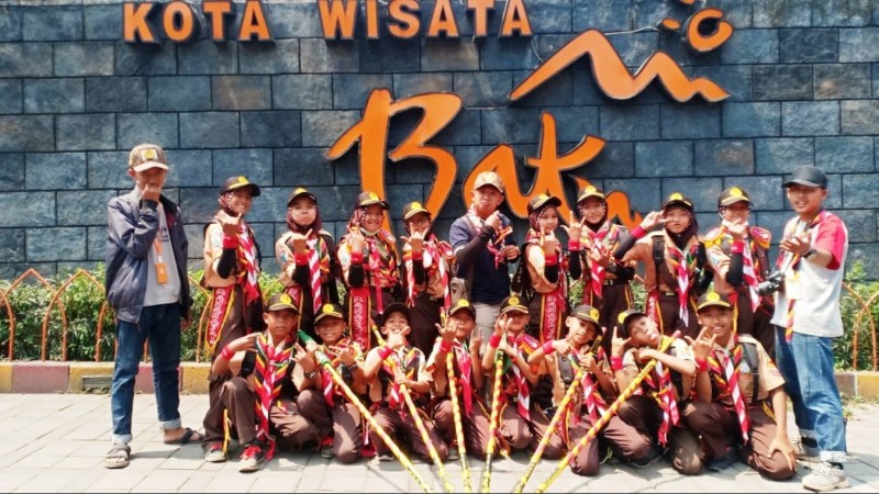 Pramuka Ma'arif NU Babat Juara Umum Jelajah Santri Jawa Timur