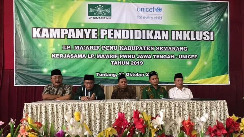 LP Ma`arif NU Kabupaten Semarang Kampanye dan Deklarasi Pendidikan Inklusif