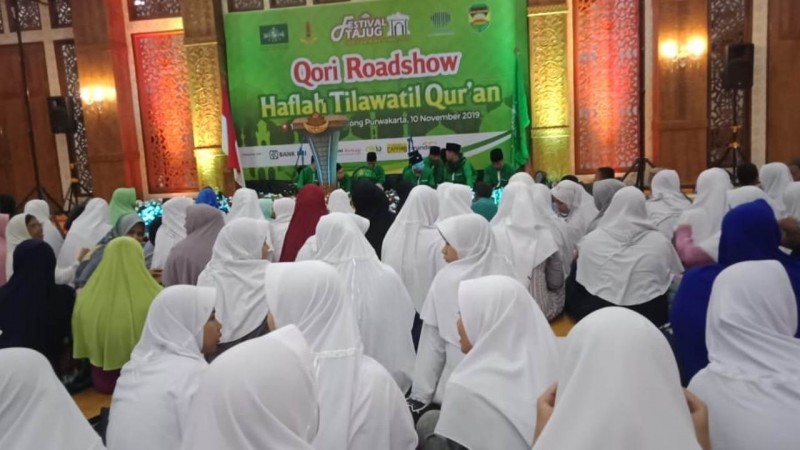 Qari Road Show dan Haflah Tilawatil Qur'an Dihadiri Qariah Internasional