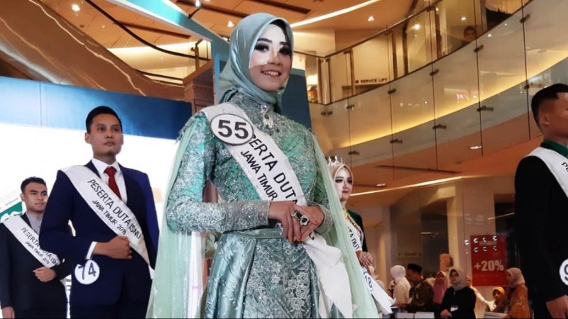 Wakil Sidoarjo Juara Putri Duta ISNU Jatim 2019