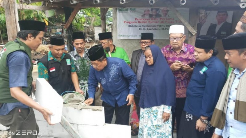 Pemkab Kepulauan Seribu Apresiasi Program Bedah Rumah PWNU DKI Jakarta 