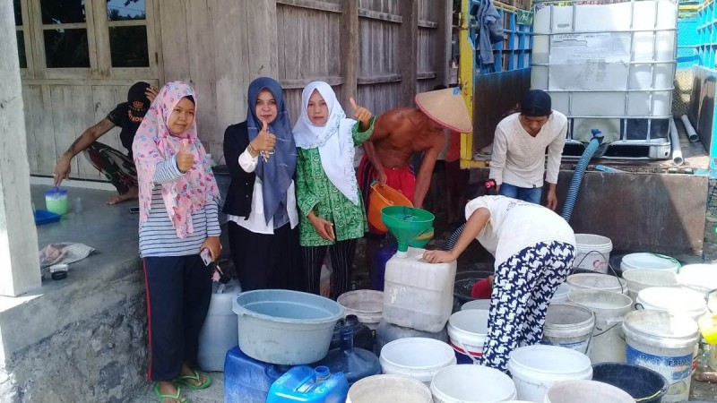 Suplai Air Bersih, Fatayat Boyolali Bantu Daerah Terdampak Kekeringan
