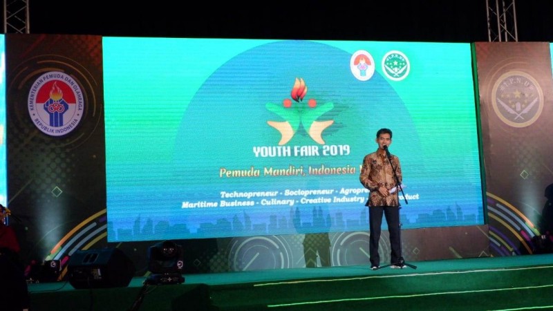 Di Youth Fair 2019, Kemenpora Dorong Kontribusi Pemuda untuk Bangsa
