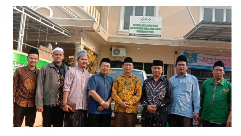 Kunjungi LAZISNU, Pegiat Ekonomi Pesantren di Lampung Bentuk Hebistren