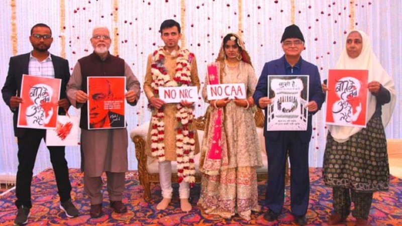 Warga India Gelar Aksi Protes ‘UU Anti-Islam’ di Acara Pernikahan dan Wisuda