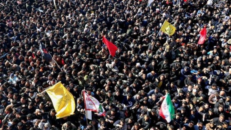 Saat 50 Orang Tewas Terinjak-injak dalam Pemakaman Jenderal Qasem Soleimani