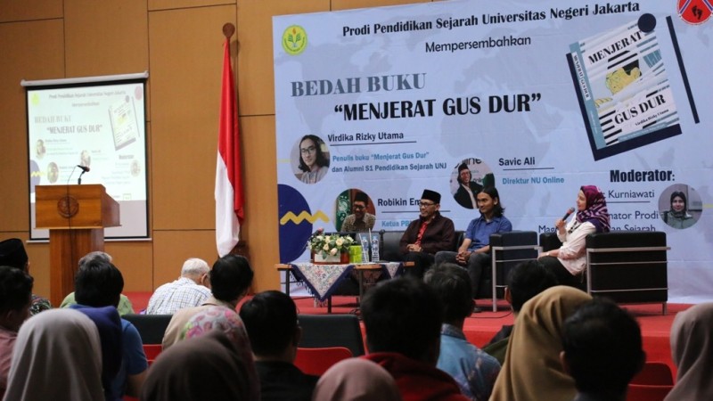 Buku &#039;Menjerat Gus Dur&#039; Dibedah di Universitas Negeri Jakarta