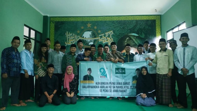 PWNU Jabar Siap Bantu Papan Nama untuk Ranting NU Kabupaten Sukabumi