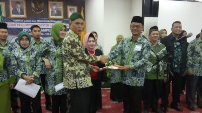 Dokter Asep Sukohar Pimpin PDNU Provinsi Lampung