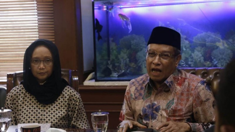 Terima Kunjungan Menlu Retno, Kiai Said Tegaskan Tolak WNI Eks ISIS