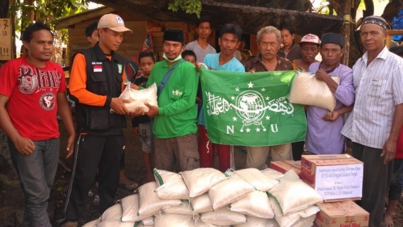 Bantuan 1 Miliar dari NU Tersalurkan di Tiga Provinsi Terdampak Banjir