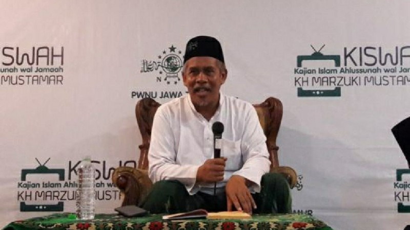 Kiai Marzuki Ingatkan Nahdliyin Tidak Keluar dari Barisan NU