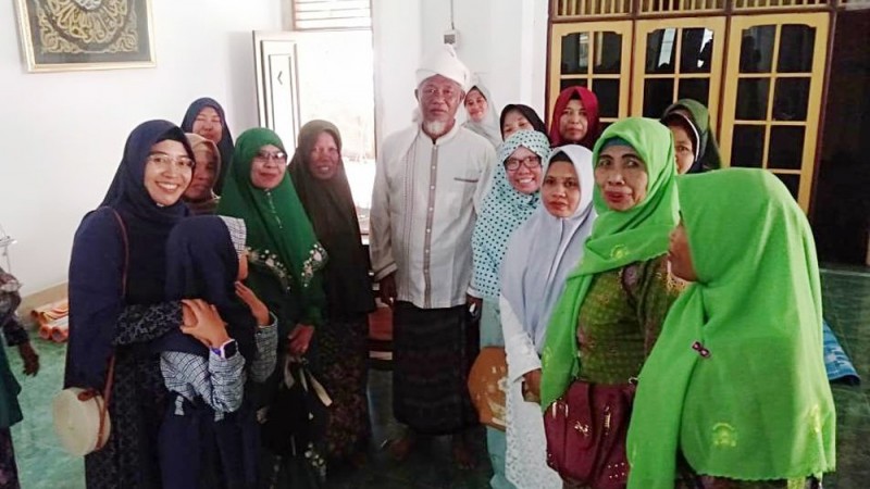 Jelang Konfercab, Muslimat NU Lombok Tengah Silaturahim Ke Tokoh-tokoh NU