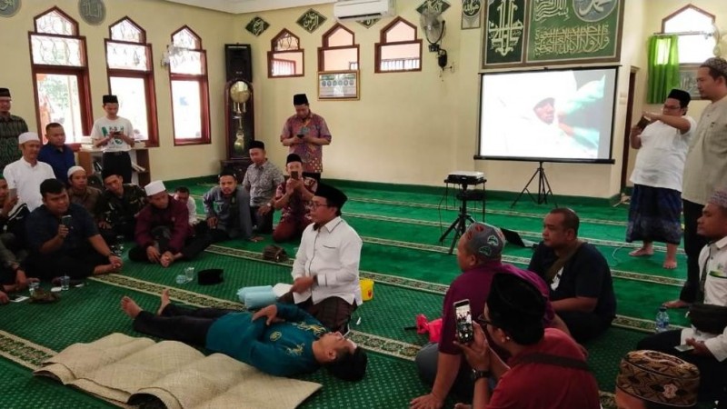 Diklat Pemulasaran Jenazah di Masjid Gus Dur Disambut Antusias