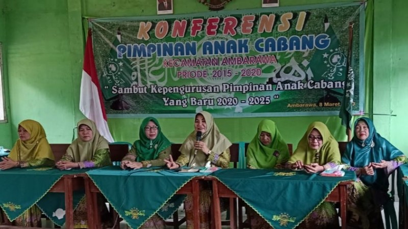 Aklamasi, Sunarsih Pimpin Muslimat NU Ambarawa Pringsewu