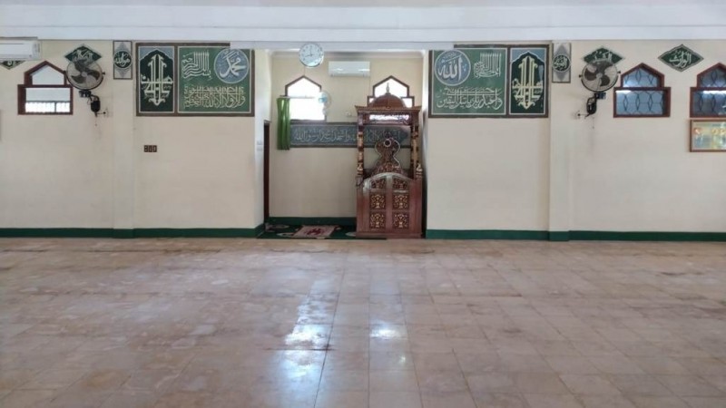 Masjid Gus Dur Gulung Karpet untuk Cegah Corona