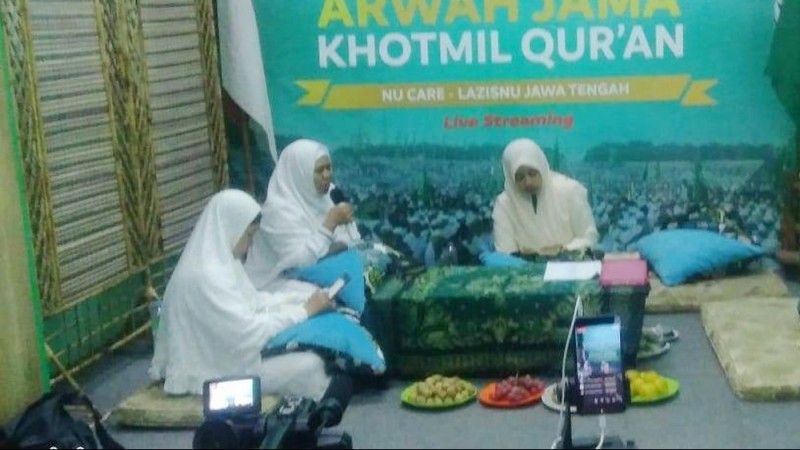 LAZISNU Jateng Siasati Khatmil Qur&#039;an dan Arwah Jamak Lewat Medsos