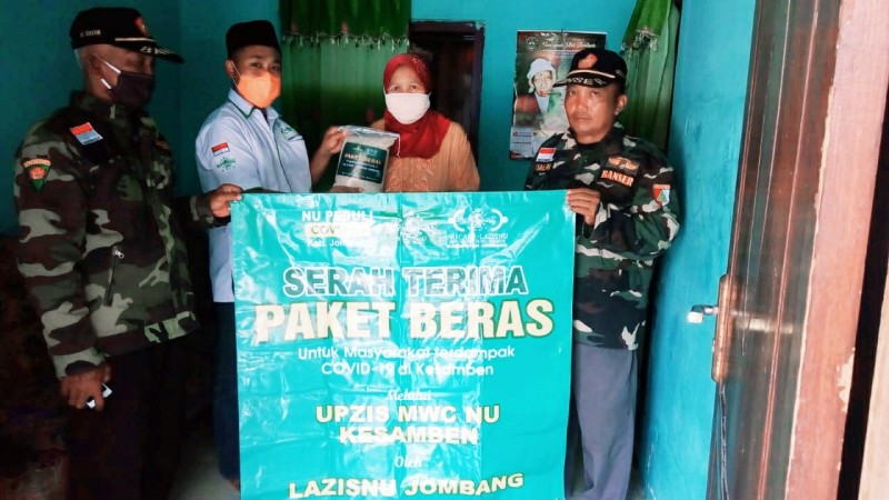 Kisah Pilu di Balik Penyaluran Paket Beras LAZISNU Jombang