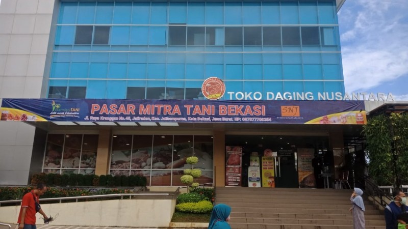 Di Bekasi, Pasar Mitra Tani Kementan Juga Diserbu Pembeli