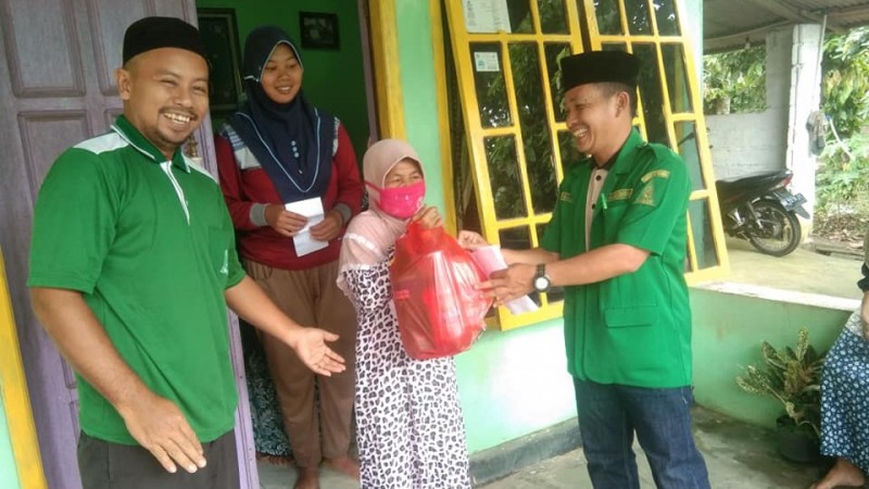 Baksos Ansor-Banser di Lampung Tengah Utamakan Janda dan Fakir Miskin 