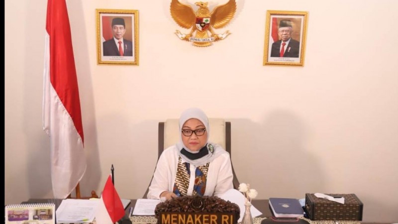 Menaker Ida Fauziyah Meminta Para Gubernur Pastikan THR Dibayarkan kepada Pekerja