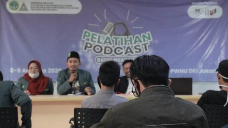 Ajak Kader Melek Teknologi, IPNU dan IPPNU DKI Gelar Pelatihan Podcast