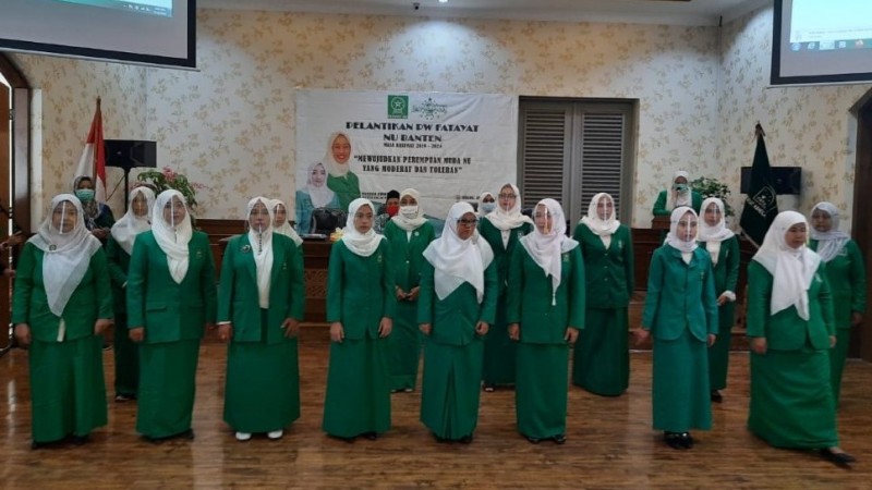 Lantik Fatayat NU Banten, Anggia Ermarini Ingatkan Peran Strategis Perempuan