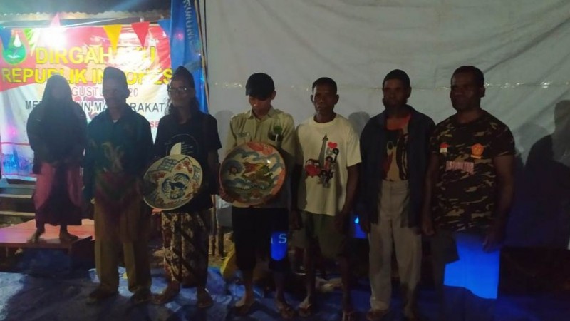 Malam Puncak Peringatan HUT RI di Pedalaman Papua